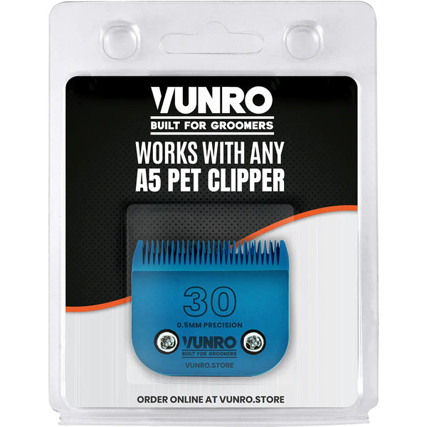 #30 Blue Steel Dog Clipper Blade (0.5 mm)
