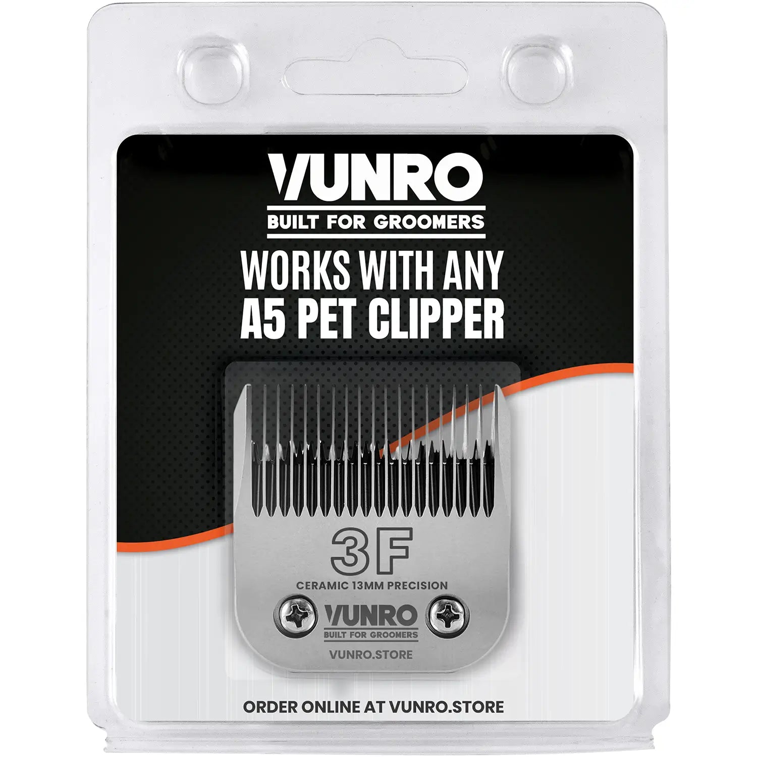 3F Ceramic Dog Clipper Blade (13 mm) by VUNRO