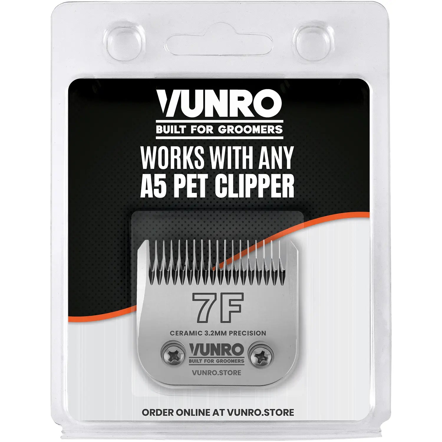 7F Ceramic Dog Clipper Blade (3.2 mm) by VUNRO
